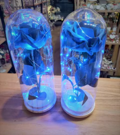 centro de mesa Rosa encantada 25 cm la bella y la bestia - comprar online