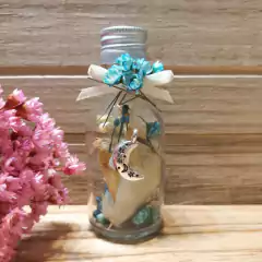 Imagen de souvenir frasquito con flores secas