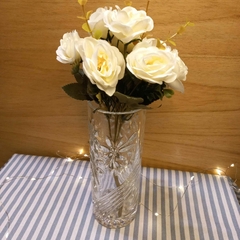 Florero de vidrio FLORES - Somos tu Evento