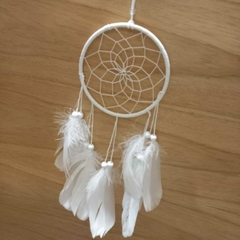 Imagen de ATRAPASUEÑOS CON PLUMAS DECO 13 CM