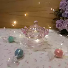 Souvenir Caramelera Corona Mini Plástico - 7 Cm en internet