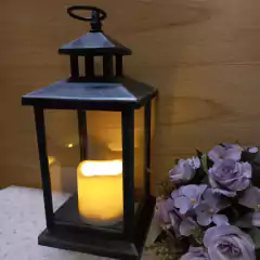 FAROL VINTAGE LED CENTRO DE MESA DECO 14X30 CM - tienda online