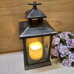 FAROL VINTAGE LED CENTRO DE MESA DECO 14X30 CM en internet