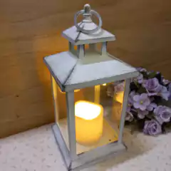 FAROL VINTAGE LED CENTRO DE MESA DECO 14X30 CM - Somos tu Evento