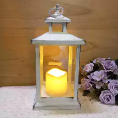 Imagen de FAROL VINTAGE LED CENTRO DE MESA DECO 14X30 CM