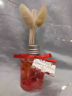 SOUVENIR DIFUSOR AROMATICO CON FLORES SECAS VIP - Somos tu Evento