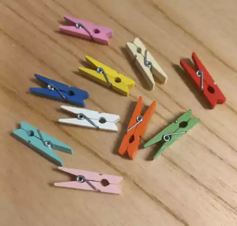 20 BROCHECITOS DE COLORES