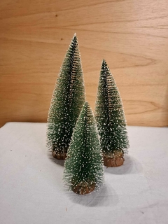 arbolito navidad pino nevado 15cm