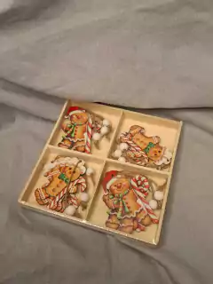 Imagen de Adornos De Navidad Caja De 12 Colgantes