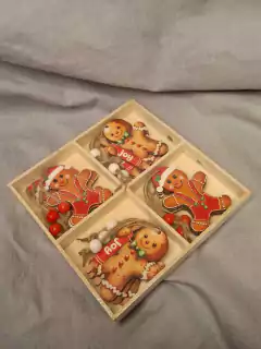 Adornos De Navidad Caja De 12 Colgantes - comprar online