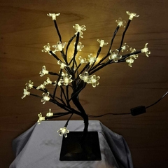 arbol led flores de cerezo 36 luces 38cm en internet