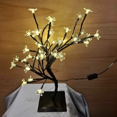 arbol led flores de cerezo 36 luces 38cm - Somos tu Evento