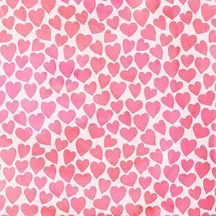 Papel para origami "Amor" ( Tamaño 10x10 cm - pack x 20 papeles)