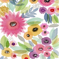 Papeles para origami "Flower BANG" 15x15 cm BIFAZ -pack x 20 papeles- - comprar online