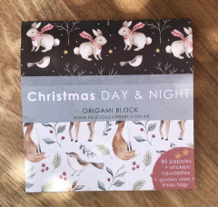 BLOCK SURTIDO "Xmas Day & Night" 15X15 cm