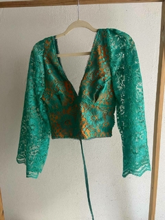 Blusa Amapola Verde en internet