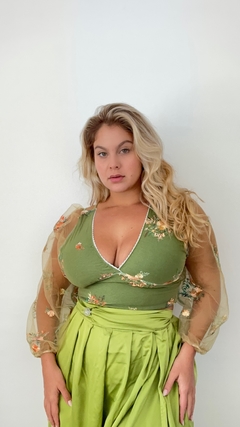 Blusa Otoña Verde