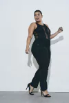 Jeans recto black - comprar online