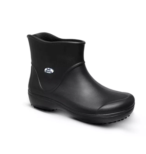 Bota Soft Works BB85 EVA Cano Medio - Preta CA 37390