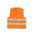 Colete Tipo Blusa Laranja/Br c/Refletivo