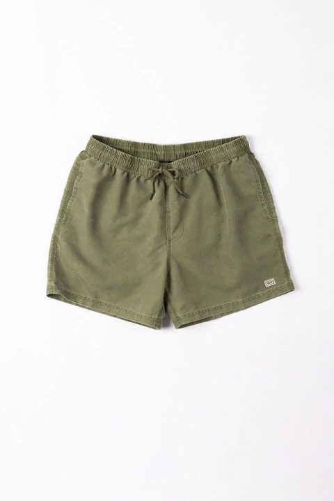 TRAJE DE BAÑO ACID VERDE MILITAR