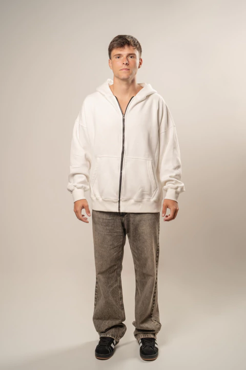 CAMPERA BASIC BLANCA