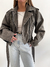 BIKER JACKET - GRIS en internet
