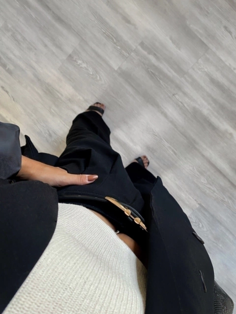 PANTALÓN CIGARRETTE BLACK