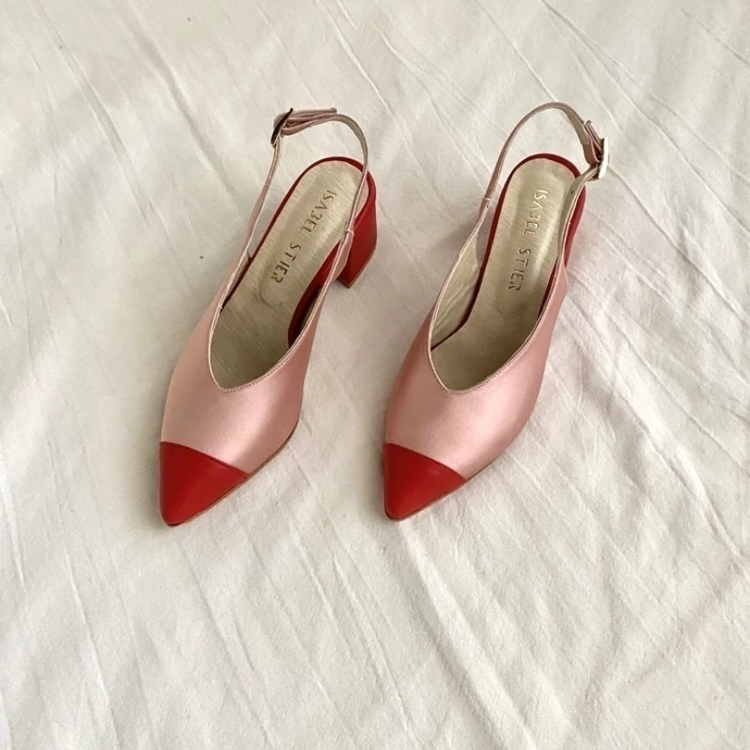 Stiletto Odile Rosa & Rojo (35) y (39)