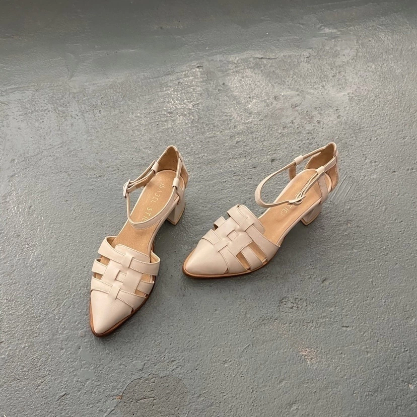 Stiletto Isabella Natural (36), (38) y (39)