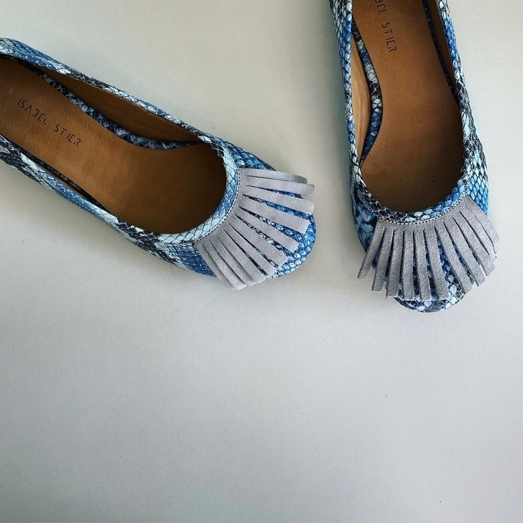 Flat Amelie Azul