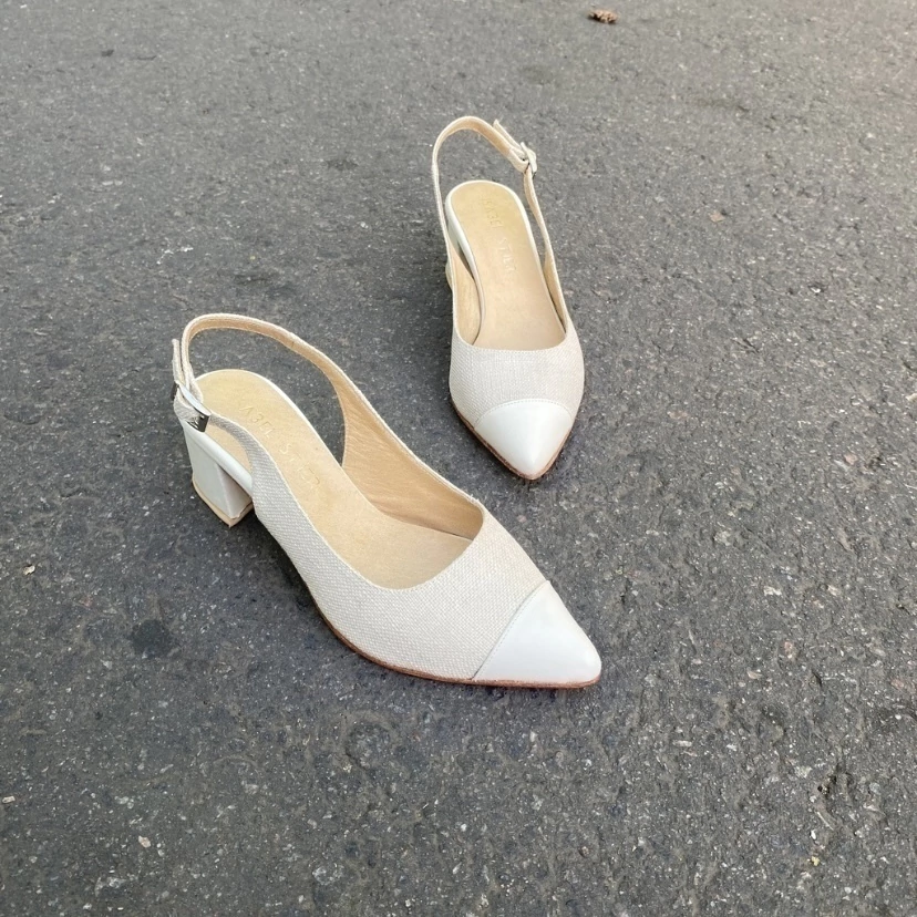 Stiletto Odile Natural (36), (38) y (41)
