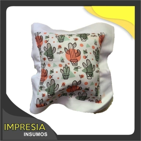 Almohadones cuadrados (40x40cm con volado)