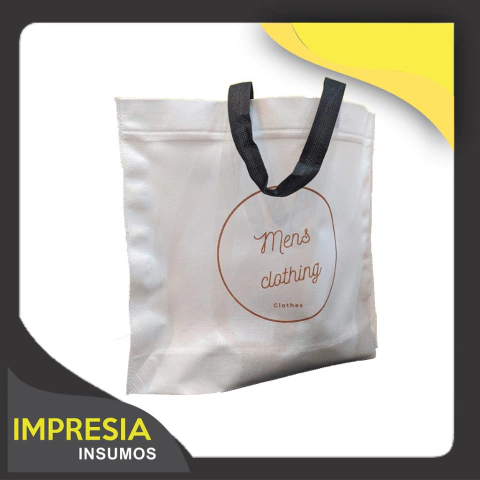 Bolsas de friselina con manijas de colgar y fuelle (30x40cm)