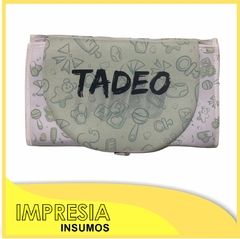 Cambiadores para bebes de cordura estampada