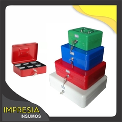 Cofre porta valores metalico V4 (350x240x90mm)