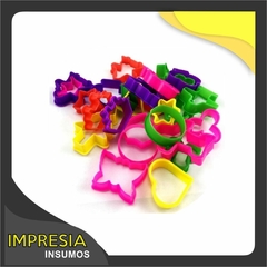 Cortantes para plastilinas medianos (5cm)
