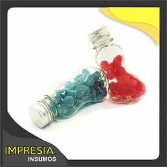 Envases piecito con tapa plastica
