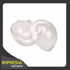 Esferas navidenas encastrables transparentes N10 (10cm)
