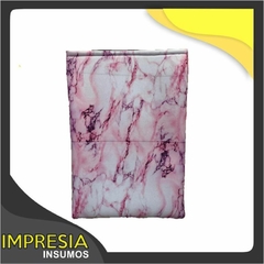 Funda tablet 7" (14 x 20cm) dorso negro.
