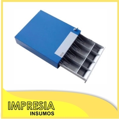 Gaveta comercial (caja registradora 4 compartimentos)