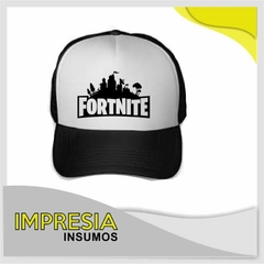 Gorras trucker para ninos de un color y frente blanco