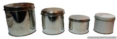Latas tapas sombrero (tapa desmontable) (9 x 7 cm) - comprar online