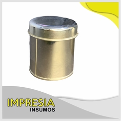 Latas tapas sombrero (tapa desmontable) (6 x 6 cm)