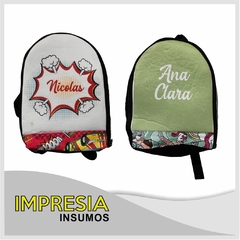 Mochilas infantiles de cordura estapada (disenos)