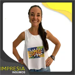 Remeras musculosas puperas con cola