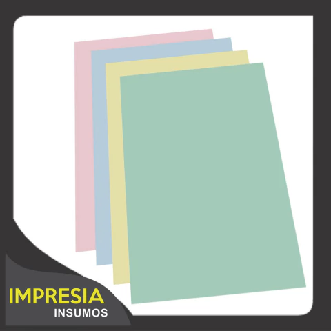 Papel Opalina Amarillo Matte 180 grs - Resma de 100 hojas - A4 - comprar online