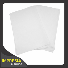 Papel Opalina Cuerina Blanca Autoadhesiva 160grs - Hoja Suelta
