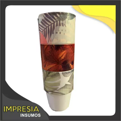 Vasos conicos apilables