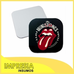Posavasos cuadrados de simil neoprene